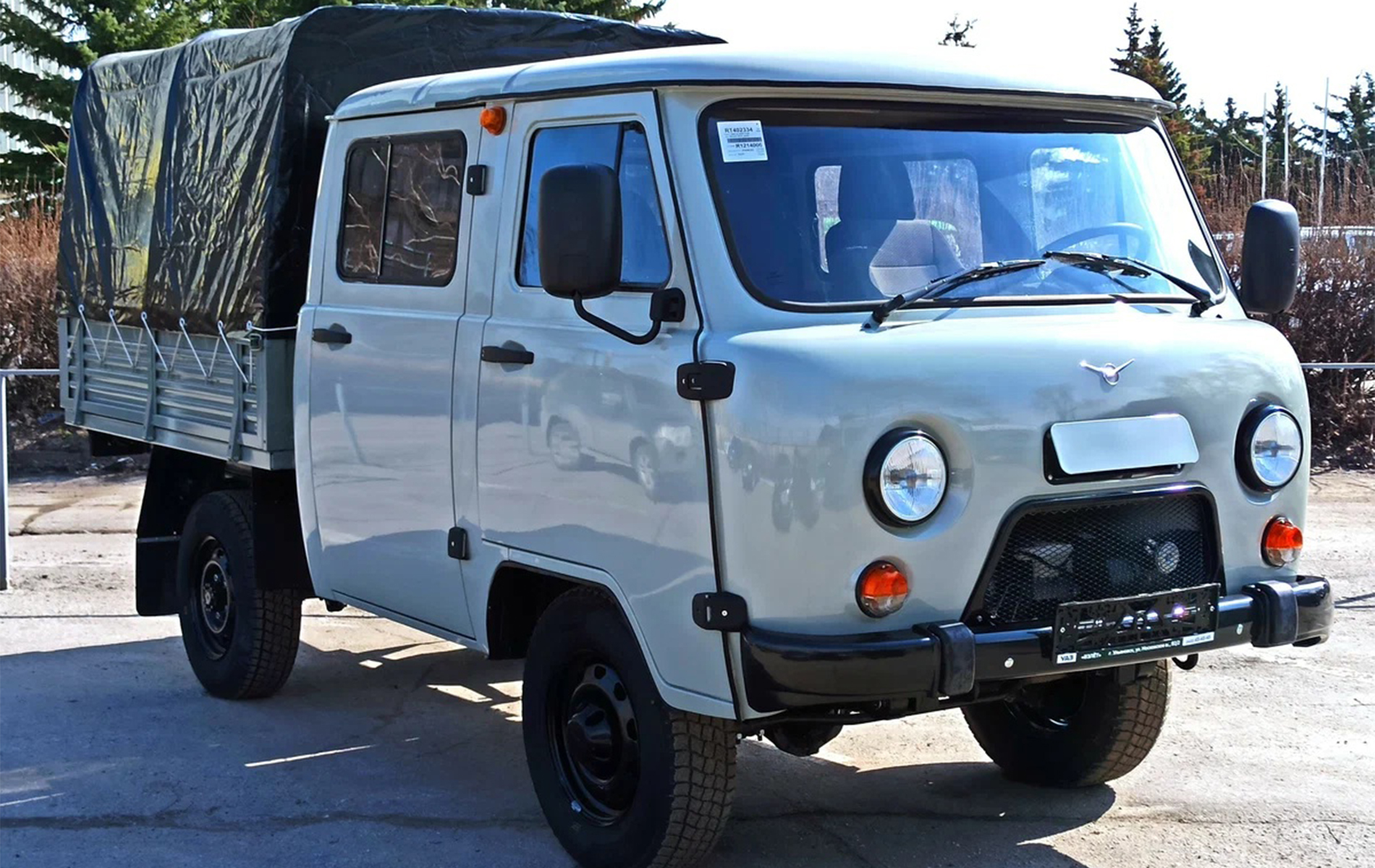 Автосалон: Uaz СГР Двухрядная кабина