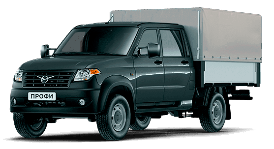 Автосалон: Uaz Профи Двухрядная кабина