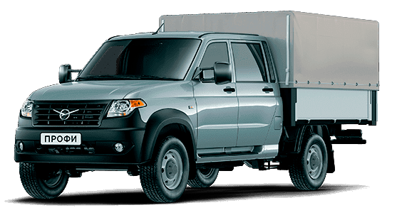 Автосалон: Uaz Профи Двухрядная кабина