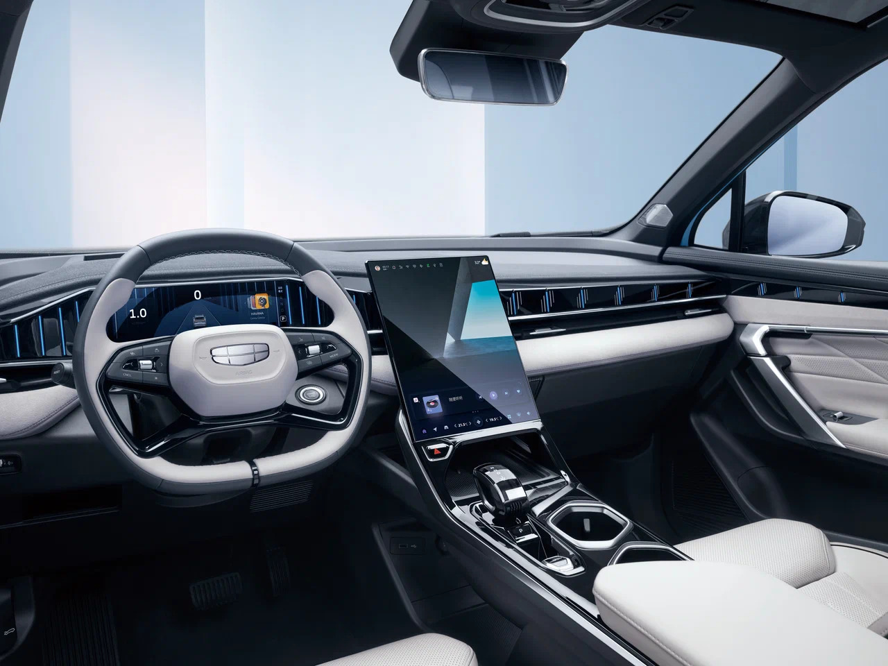 Автосалон: Geely Atlas New